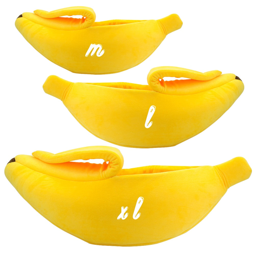Cute Cat Banana Bed